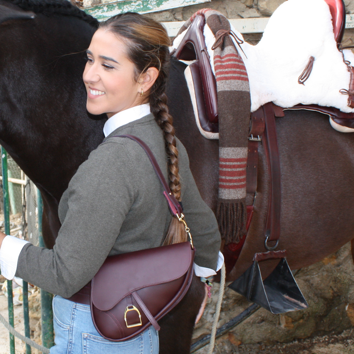 Bolso Estilo Silla de Montar